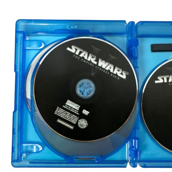 Star Wars Original Trilogy Blu Ray DVD Set 6 Discs A New Hope Empire Returns - Picture 7 of 12